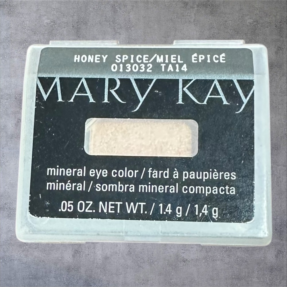 Mary Kay Mineral Eye Color Honey Spice 013032 Shimmer .05 oz Refill Eyeshadow